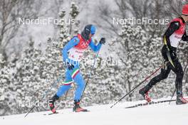 13.02.2022, Beijing, China (CHN): Federico Pellegrino (ITA) - XXIV. Olympic Winter Games Beijing 2022, cross-country, 4x10km men, Beijing (CHN). www.nordicfocus.com. © Modica/NordicFocus. Every downloaded picture is fee-liable.