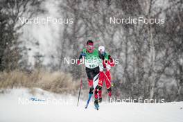 13.02.2022, Beijing, China (CHN): Antoine Cyr (CAN) - XXIV. Olympic Winter Games Beijing 2022, cross-country, 4x10km men, Beijing (CHN). www.nordicfocus.com. © Modica/NordicFocus. Every downloaded picture is fee-liable.