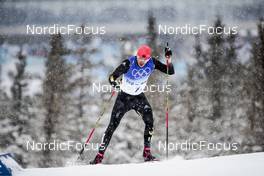 13.02.2022, Beijing, China (CHN): Lucas Boegl (GER) - XXIV. Olympic Winter Games Beijing 2022, cross-country, 4x10km men, Beijing (CHN). www.nordicfocus.com. © Modica/NordicFocus. Every downloaded picture is fee-liable.