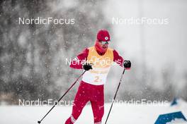 13.02.2022, Beijing, China (CHN): Denis Spitsov (RUS) - XXIV. Olympic Winter Games Beijing 2022, cross-country, 4x10km men, Beijing (CHN). www.nordicfocus.com. © Modica/NordicFocus. Every downloaded picture is fee-liable.