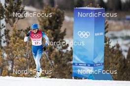 12.02.2022, Beijing, China (CHN): Lena Quintin (FRA) - XXIV. Olympic Winter Games Beijing 2022, cross-country, 4x5km women, Beijing (CHN). www.nordicfocus.com. © Modica/NordicFocus. Every downloaded picture is fee-liable.