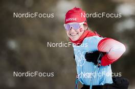 12.02.2022, Beijing, China (CHN): Nadine Faehndrich (SUI) - XXIV. Olympic Winter Games Beijing 2022, cross-country, 4x5km women, Beijing (CHN). www.nordicfocus.com. © Modica/NordicFocus. Every downloaded picture is fee-liable.