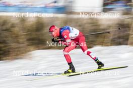 06.02.2022, Beijing, China (CHN): Denis Spitsov (ROC) - XXIV. Olympic Winter Games Beijing 2022, cross-country, skiathlon men, Beijing (CHN). www.nordicfocus.com. © Modica/NordicFocus. Every downloaded picture is fee-liable.