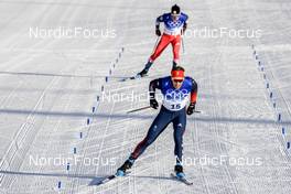 06.02.2022, Beijing, China (CHN): Andrew Musgrave (GBR) - XXIV. Olympic Winter Games Beijing 2022, cross-country, skiathlon men, Beijing (CHN). www.nordicfocus.com. © Modica/NordicFocus. Every downloaded picture is fee-liable.