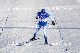 06.02.2022, Beijing, China (CHN): Maurice Manificat (FRA) - XXIV. Olympic Winter Games Beijing 2022, cross-country, skiathlon men, Beijing (CHN). www.nordicfocus.com. © Modica/NordicFocus. Every downloaded picture is fee-liable.