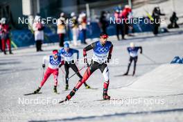 06.02.2022, Beijing, China (CHN): Olivier Leveille (CAN) - XXIV. Olympic Winter Games Beijing 2022, cross-country, skiathlon men, Beijing (CHN). www.nordicfocus.com. © Modica/NordicFocus. Every downloaded picture is fee-liable.