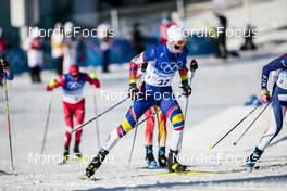 06.02.2022, Beijing, China (CHN): Ireneu Esteve Altimiras (AND) - XXIV. Olympic Winter Games Beijing 2022, cross-country, skiathlon men, Beijing (CHN). www.nordicfocus.com. © Modica/NordicFocus. Every downloaded picture is fee-liable.