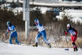 05.02.2022, Beijing, China (CHN): Coralie Bentz (FRA) - XXIV. Olympic Winter Games Beijing 2022, cross-country, skiathlon women, Beijing (CHN). www.nordicfocus.com. © Modica/NordicFocus. Every downloaded picture is fee-liable.