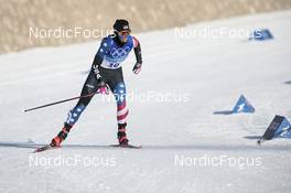 05.02.2022, Beijing, China (CHN): Rosie Brennan (USA) - XXIV. Olympic Winter Games Beijing 2022, cross-country, skiathlon women, Beijing (CHN). www.nordicfocus.com. © Modica/NordicFocus. Every downloaded picture is fee-liable.