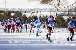05.02.2022, Beijing, China (CHN): Anna Comarella (ITA) - XXIV. Olympic Winter Games Beijing 2022, cross-country, skiathlon women, Beijing (CHN). www.nordicfocus.com. © Modica/NordicFocus. Every downloaded picture is fee-liable.