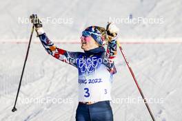 05.02.2022, Beijing, China (CHN): Therese Johaug (NOR) - XXIV. Olympic Winter Games Beijing 2022, cross-country, skiathlon women, Beijing (CHN). www.nordicfocus.com. © Modica/NordicFocus. Every downloaded picture is fee-liable.
