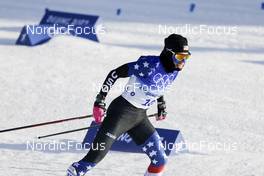 05.02.2022, Beijing, China (CHN): Rosie Brennan (USA) - XXIV. Olympic Winter Games Beijing 2022, cross-country, skiathlon women, Beijing (CHN). www.nordicfocus.com. © Modica/NordicFocus. Every downloaded picture is fee-liable.