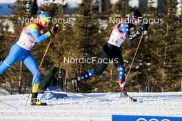 16.02.2022, Beijing, China (CHN): Ben Ogden (USA) - XXIV. Olympic Winter Games Beijing 2022, cross-country, team sprint, Beijing (CHN). www.nordicfocus.com. © Modica/NordicFocus. Every downloaded picture is fee-liable.
