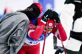 16.02.2022, Beijing, China (CHN): Natalia Nepryaeva (RUS) - XXIV. Olympic Winter Games Beijing 2022, cross-country, team sprint, Beijing (CHN). www.nordicfocus.com. © Modica/NordicFocus. Every downloaded picture is fee-liable.
