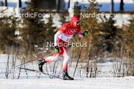 16.02.2022, Beijing, China (CHN): Jonas Baumann (SUI) - XXIV. Olympic Winter Games Beijing 2022, cross-country, team sprint, Beijing (CHN). www.nordicfocus.com. © Modica/NordicFocus. Every downloaded picture is fee-liable.