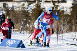 16.02.2022, Beijing, China (CHN): Francesco De Fabiani (ITA) - XXIV. Olympic Winter Games Beijing 2022, cross-country, team sprint, Beijing (CHN). www.nordicfocus.com. © Modica/NordicFocus. Every downloaded picture is fee-liable.