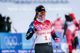 16.02.2022, Beijing, China (CHN): Rosie Brennan (USA) - XXIV. Olympic Winter Games Beijing 2022, cross-country, team sprint, Beijing (CHN). www.nordicfocus.com. © Modica/NordicFocus. Every downloaded picture is fee-liable.