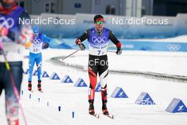 16.02.2022, Beijing, China (CHN): Graham Ritchie (CAN) - XXIV. Olympic Winter Games Beijing 2022, cross-country, team sprint, Beijing (CHN). www.nordicfocus.com. © Modica/NordicFocus. Every downloaded picture is fee-liable.