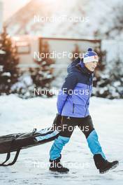 15.02.2022, Beijing, China (CHN): Salomon   - XXIV. Olympic Winter Games Beijing 2022, cross-country, training, Beijing (CHN). www.nordicfocus.com. © Modica/NordicFocus. Every downloaded picture is fee-liable.
