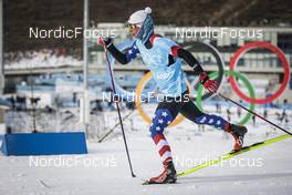 04.02.2022, Beijing, China (CHN): Julia Kern (USA) - XXIV. Olympic Winter Games Beijing 2022, cross-country, training, Beijing (CHN). www.nordicfocus.com. © Modica/NordicFocus. Every downloaded picture is fee-liable.