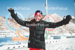 17.02.2022, Beijing, China (CHN): Ella Gjoemle Berg   - XXIV. Olympic Winter Games Beijing 2022, cross-country, training, Beijing (CHN). www.nordicfocus.com. © Modica/NordicFocus. Every downloaded picture is fee-liable.
