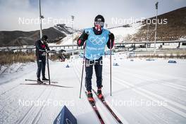 04.02.2022, Beijing, China (CHN): USA Athlete   - XXIV. Olympic Winter Games Beijing 2022, cross-country, training, Beijing (CHN). www.nordicfocus.com. © Modica/NordicFocus. Every downloaded picture is fee-liable.