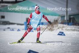 04.02.2022, Beijing, China (CHN): Anastasia Rygalina (ROC) - XXIV. Olympic Winter Games Beijing 2022, cross-country, training, Beijing (CHN). www.nordicfocus.com. © Modica/NordicFocus. Every downloaded picture is fee-liable.
