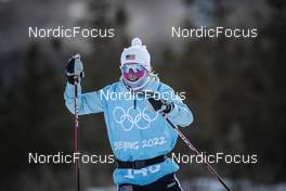 04.02.2022, Beijing, China (CHN): USA Athlete   - XXIV. Olympic Winter Games Beijing 2022, cross-country, training, Beijing (CHN). www.nordicfocus.com. © Modica/NordicFocus. Every downloaded picture is fee-liable.