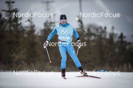 04.02.2022, Beijing, China (CHN): Greta Laurent (ITA) - XXIV. Olympic Winter Games Beijing 2022, cross-country, training, Beijing (CHN). www.nordicfocus.com. © Modica/NordicFocus. Every downloaded picture is fee-liable.