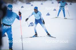 04.02.2022, Beijing, China (CHN): Delphine Claudel (FRA) - XXIV. Olympic Winter Games Beijing 2022, cross-country, training, Beijing (CHN). www.nordicfocus.com. © Modica/NordicFocus. Every downloaded picture is fee-liable.