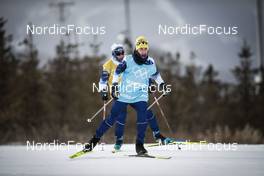 04.02.2022, Beijing, China (CHN): Ebba Andersson (SWE) - XXIV. Olympic Winter Games Beijing 2022, cross-country, training, Beijing (CHN). www.nordicfocus.com. © Modica/NordicFocus. Every downloaded picture is fee-liable.