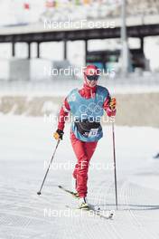 14.02.2022, Beijing, China (CHN): Veronika Stepanova (ROC) - XXIV. Olympic Winter Games Beijing 2022, cross-country, training, Beijing (CHN). www.nordicfocus.com. © Modica/NordicFocus. Every downloaded picture is fee-liable.
