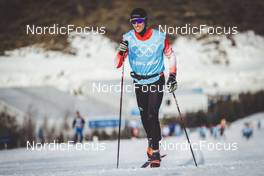 09.02.2022, Beijing, China (CHN): Candide Pralong (SUI) - XXIV. Olympic Winter Games Beijing 2022, cross-country, training, Beijing (CHN). www.nordicfocus.com. © Modica/NordicFocus. Every downloaded picture is fee-liable.