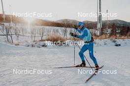 07.02.2022, Beijing, China (CHN): Federico Pellegrino (ITA) - XXIV. Olympic Winter Games Beijing 2022, cross-country, training, Beijing (CHN). www.nordicfocus.com. © Modica/NordicFocus. Every downloaded picture is fee-liable.
