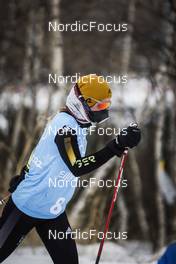 04.02.2022, Beijing, China (CHN): Laura Gimmler (GER)   - XXIV. Olympic Winter Games Beijing 2022, cross-country, training, Beijing (CHN). www.nordicfocus.com. © Modica/NordicFocus. Every downloaded picture is fee-liable.