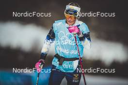 09.02.2022, Beijing, China (CHN): Frida Karlsson (SWE) - XXIV. Olympic Winter Games Beijing 2022, cross-country, training, Beijing (CHN). www.nordicfocus.com. © Modica/NordicFocus. Every downloaded picture is fee-liable.