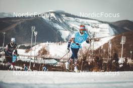09.02.2022, Beijing, China (CHN): Therese Johaug (NOR) - XXIV. Olympic Winter Games Beijing 2022, cross-country, training, Beijing (CHN). www.nordicfocus.com. © Modica/NordicFocus. Every downloaded picture is fee-liable.