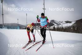 04.02.2022, Beijing, China (CHN): Jovian Hediger (SUI) - XXIV. Olympic Winter Games Beijing 2022, cross-country, training, Beijing (CHN). www.nordicfocus.com. © Modica/NordicFocus. Every downloaded picture is fee-liable.