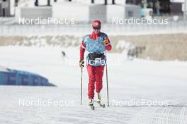 14.02.2022, Beijing, China (CHN): Veronika Stepanova (ROC) - XXIV. Olympic Winter Games Beijing 2022, cross-country, training, Beijing (CHN). www.nordicfocus.com. © Modica/NordicFocus. Every downloaded picture is fee-liable.