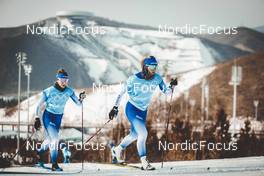 09.02.2022, Beijing, China (CHN): French Team - XXIV. Olympic Winter Games Beijing 2022, cross-country, training, Beijing (CHN). www.nordicfocus.com. © Modica/NordicFocus. Every downloaded picture is fee-liable.