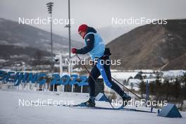 04.02.2022, Beijing, China (CHN): Andrew Musgrave (GBR) - XXIV. Olympic Winter Games Beijing 2022, cross-country, training, Beijing (CHN). www.nordicfocus.com. © Modica/NordicFocus. Every downloaded picture is fee-liable.