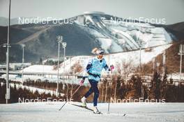 09.02.2022, Beijing, China (CHN): Frida Karlsson (SWE) - XXIV. Olympic Winter Games Beijing 2022, cross-country, training, Beijing (CHN). www.nordicfocus.com. © Modica/NordicFocus. Every downloaded picture is fee-liable.