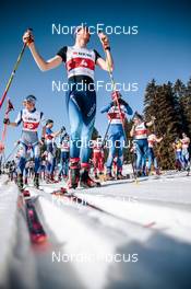26.03.2022, Zweisimmen-Sparenmoos, Switzerland (SUI): Cedric Steiner (SUI) - Swiss Championships cross-country, mass, Zweisimmen-Sparenmoos (SUI). www.nordicfocus.com. © Modica/NordicFocus. Every downloaded picture is fee-liable.