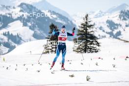 26.03.2022, Zweisimmen-Sparenmoos, Switzerland (SUI): Nadine Faehndrich (SUI) - Swiss Championships cross-country, mass, Zweisimmen-Sparenmoos (SUI). www.nordicfocus.com. © Modica/NordicFocus. Every downloaded picture is fee-liable.