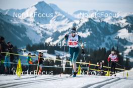 27.03.2022, Zweisimmen-Sparenmoos, Switzerland (SUI): Bianca Buholzer (SUI) - Swiss Championships cross-country, relay, Zweisimmen-Sparenmoos (SUI). www.nordicfocus.com. © Modica/NordicFocus. Every downloaded picture is fee-liable.