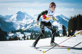 27.03.2022, Zweisimmen-Sparenmoos, Switzerland (SUI): Laura Spornann (SUI) - Swiss Championships cross-country, relay, Zweisimmen-Sparenmoos (SUI). www.nordicfocus.com. © Modica/NordicFocus. Every downloaded picture is fee-liable.