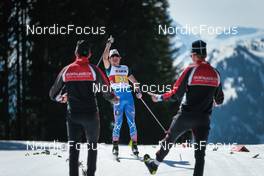27.03.2022, Zweisimmen-Sparenmoos, Switzerland (SUI): Max Wanger (SUI) - Swiss Championships cross-country, relay, Zweisimmen-Sparenmoos (SUI). www.nordicfocus.com. © Modica/NordicFocus. Every downloaded picture is fee-liable.