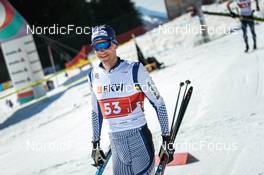 27.03.2022, Zweisimmen-Sparenmoos, Switzerland (SUI): Toni Livers(SUI) - Swiss Championships cross-country, relay, Zweisimmen-Sparenmoos (SUI). www.nordicfocus.com. © Modica/NordicFocus. Every downloaded picture is fee-liable.