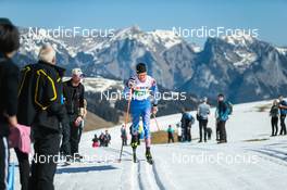 27.03.2022, Zweisimmen-Sparenmoos, Switzerland (SUI): Isai Naeff (SUI) - Swiss Championships cross-country, relay, Zweisimmen-Sparenmoos (SUI). www.nordicfocus.com. © Modica/NordicFocus. Every downloaded picture is fee-liable.