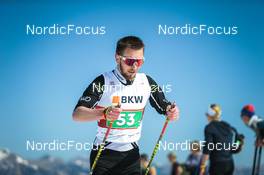 27.03.2022, Zweisimmen-Sparenmoos, Switzerland (SUI): Peter Hiernickel(SUI) - Swiss Championships cross-country, relay, Zweisimmen-Sparenmoos (SUI). www.nordicfocus.com. © Modica/NordicFocus. Every downloaded picture is fee-liable.